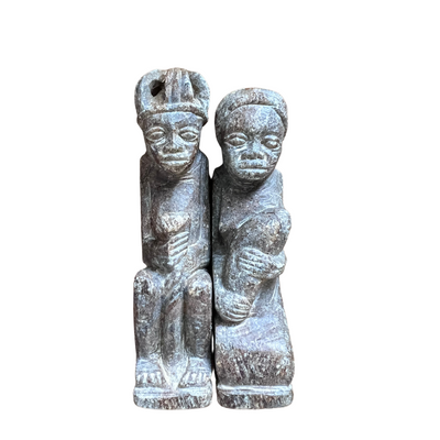 Vintage Carved Chess Set