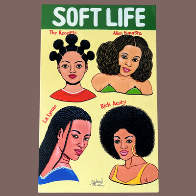 Soft Life - Ghanaian Barbershop Art