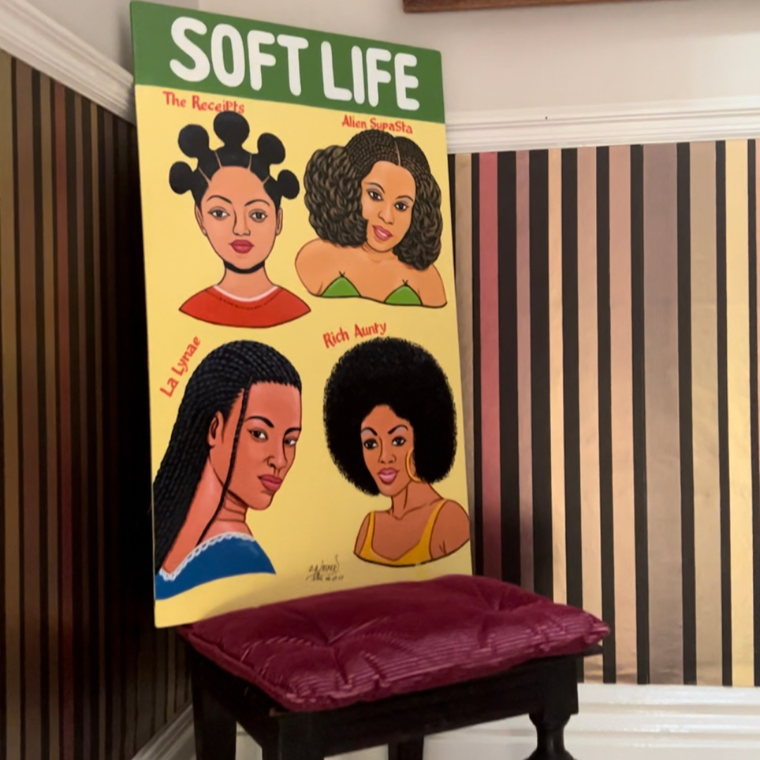 Soft Life - Ghanaian Barbershop Art