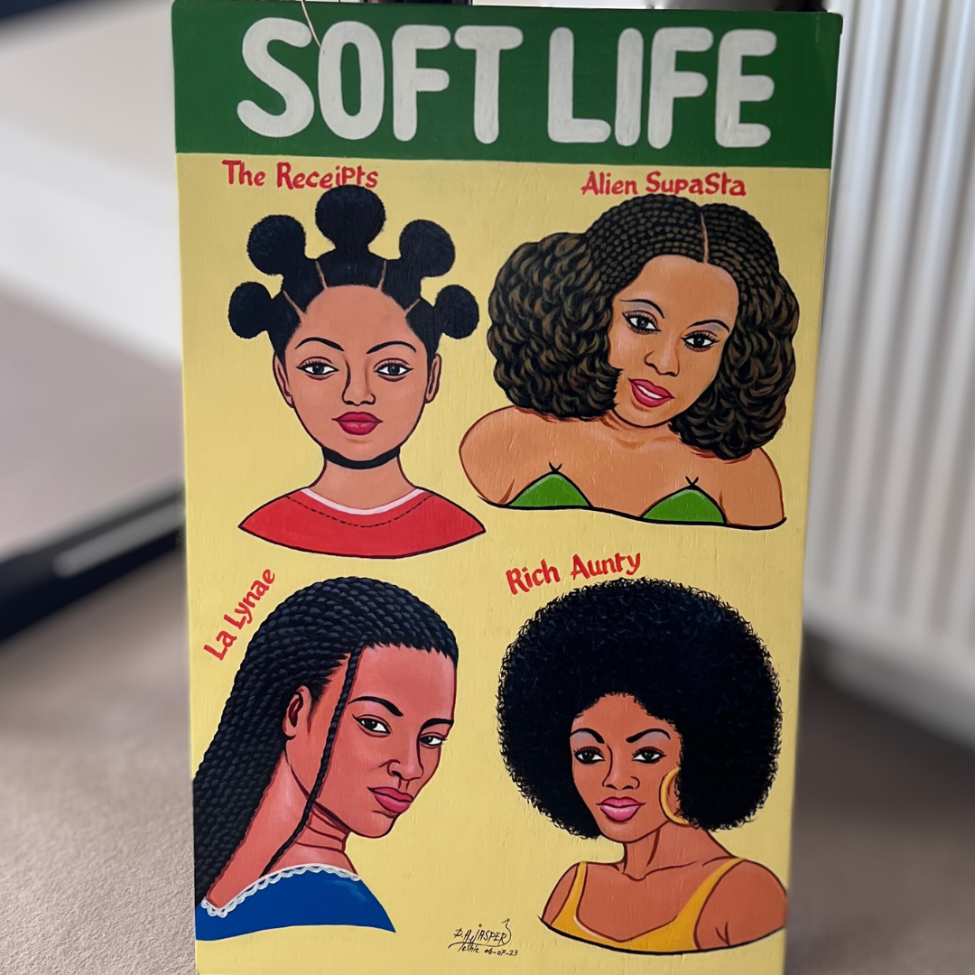 Soft Life - Ghanaian Barbershop Art