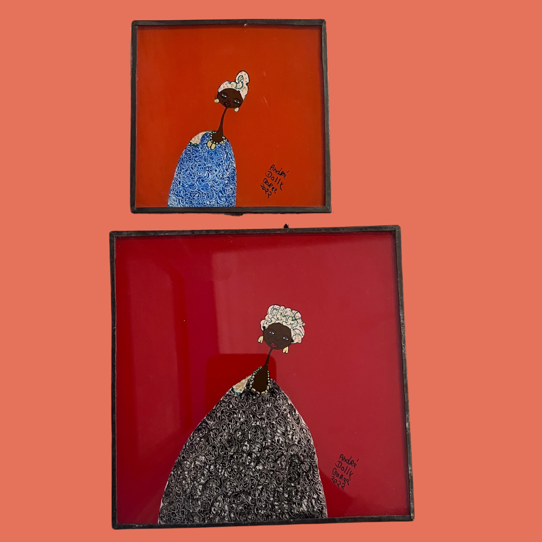 Senegalese Glass Painting