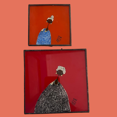 Senegalese Glass Painting
