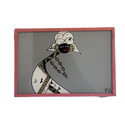 Senegalese Glass Painting