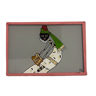 Senegalese Glass Painting