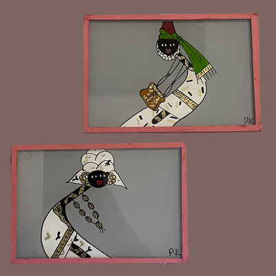 Senegalese Glass Painting