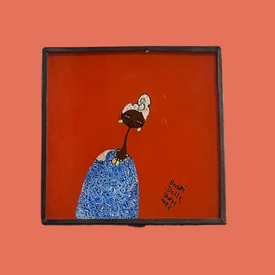 Senegalese Glass Painting