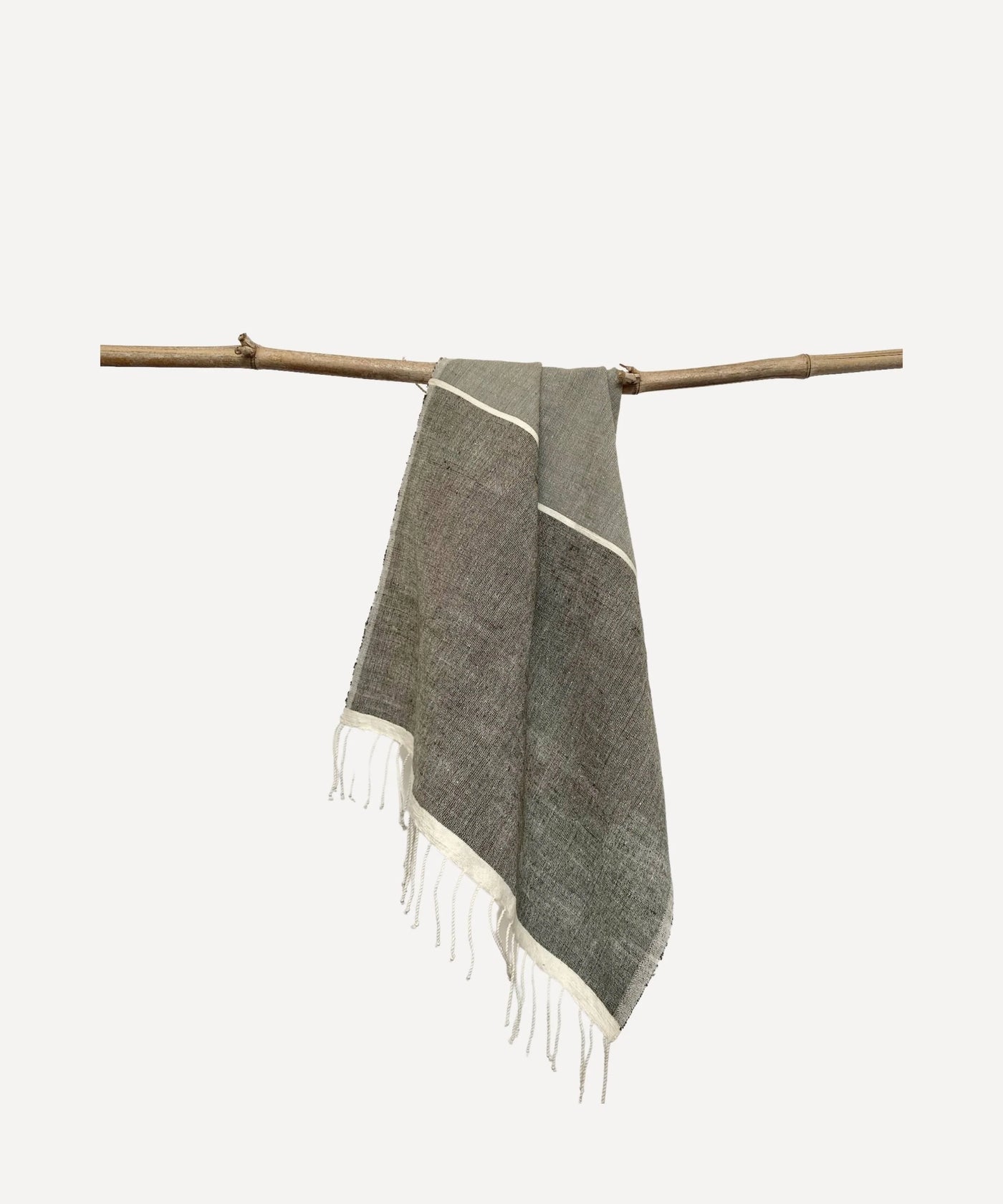 abay hand towel dark grey