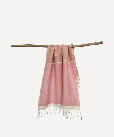 abay hand towel pink