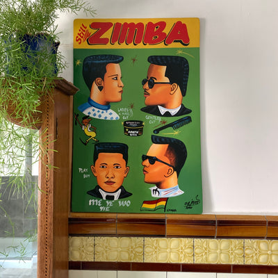 Still Zimba - Ghanaian Barbershop Art