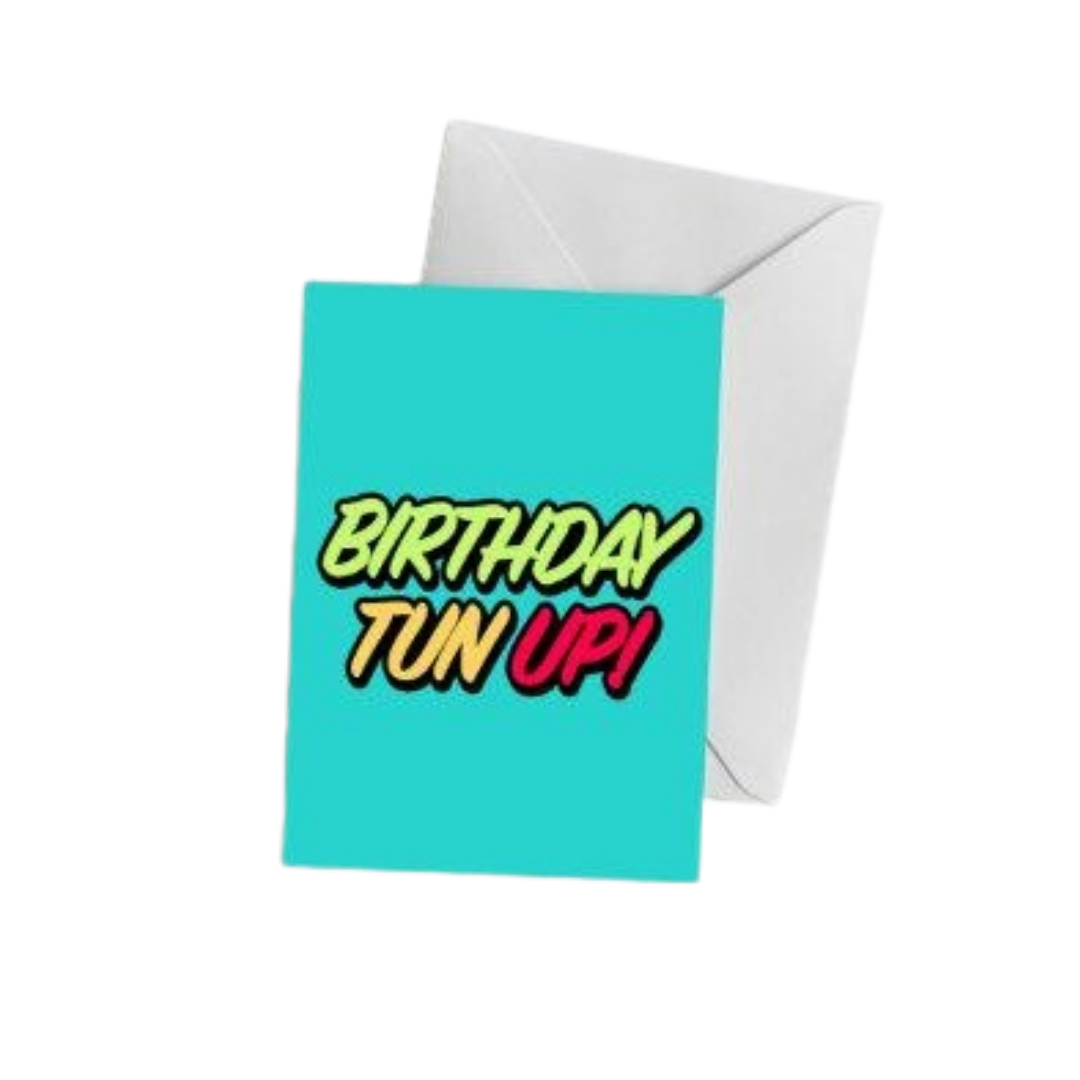 Birthday Tun Up Card