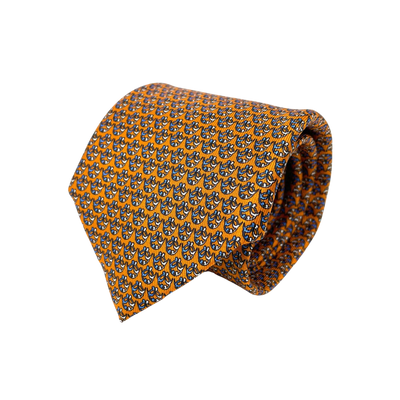 Ti Koro Nko Agyina Hand-Finished Silk Tie