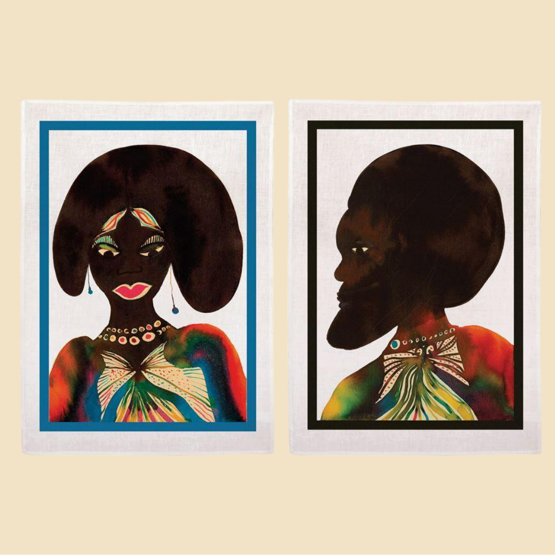 Chris Ofili Afromuses Woman Print