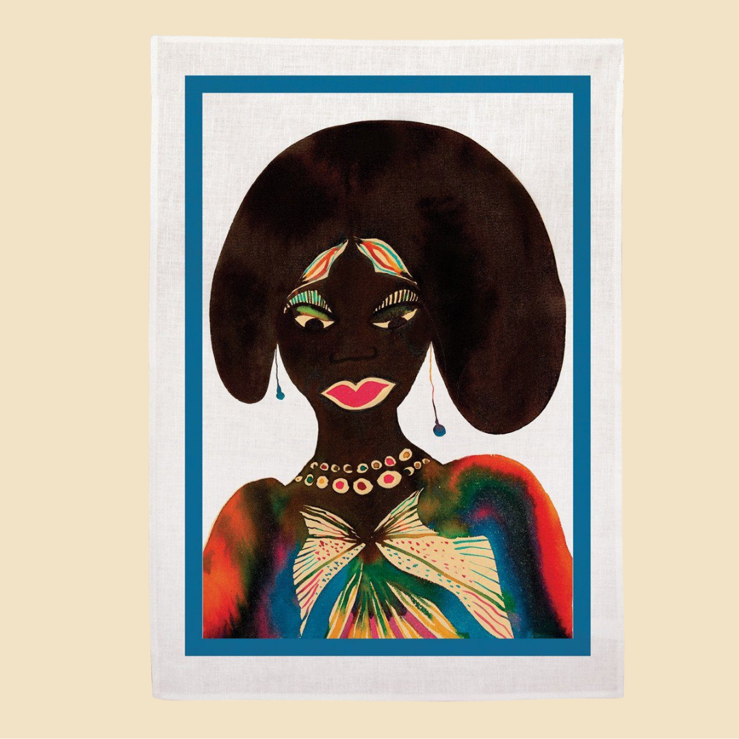 Chris Ofili Afromuses Woman Print