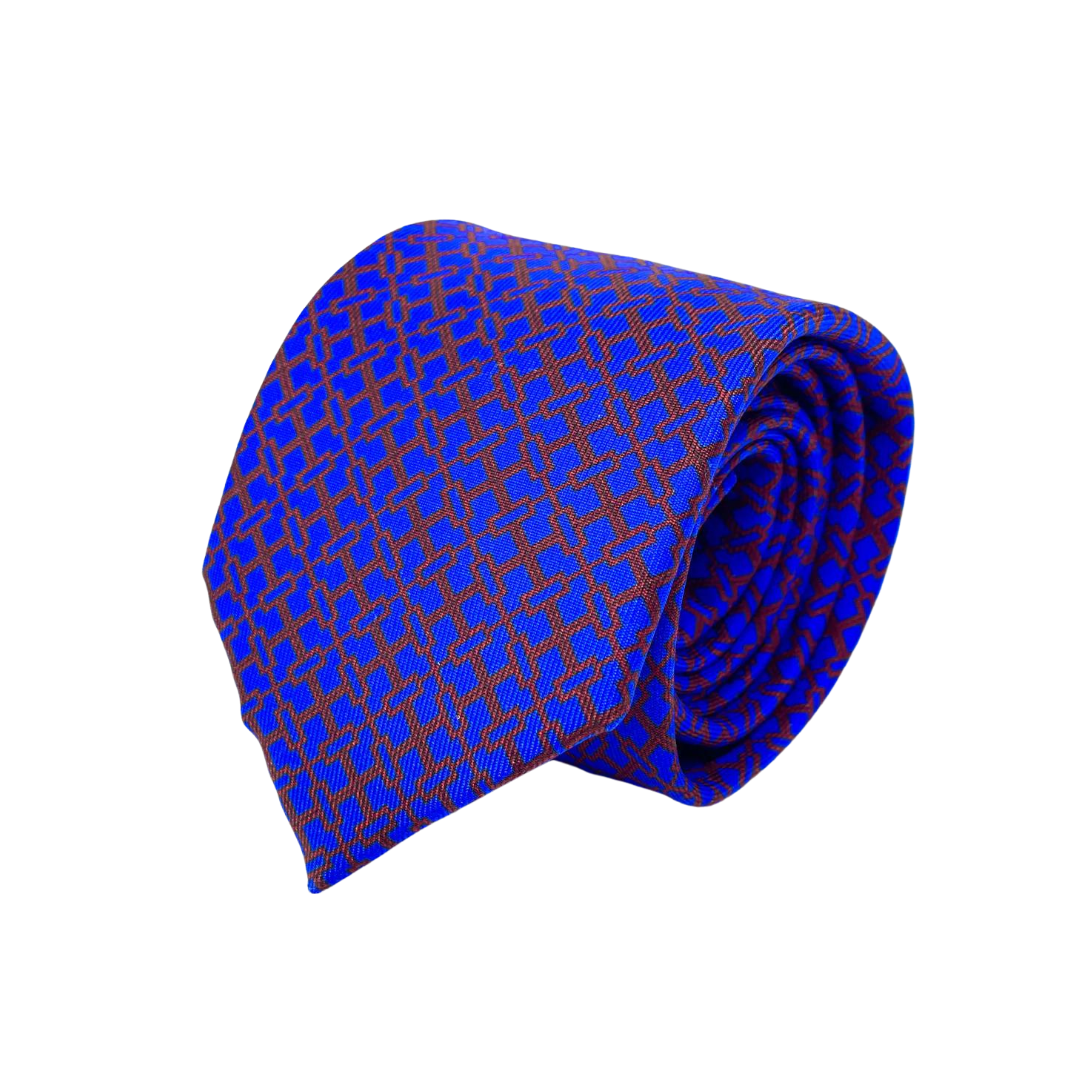 NSAA Wahala Edition hand-finished silk tie