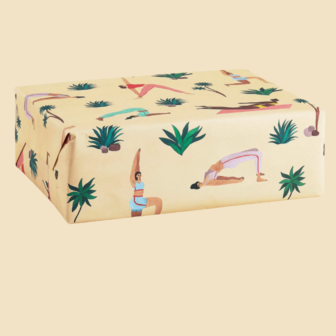 Yoga Wrapping Paper.
