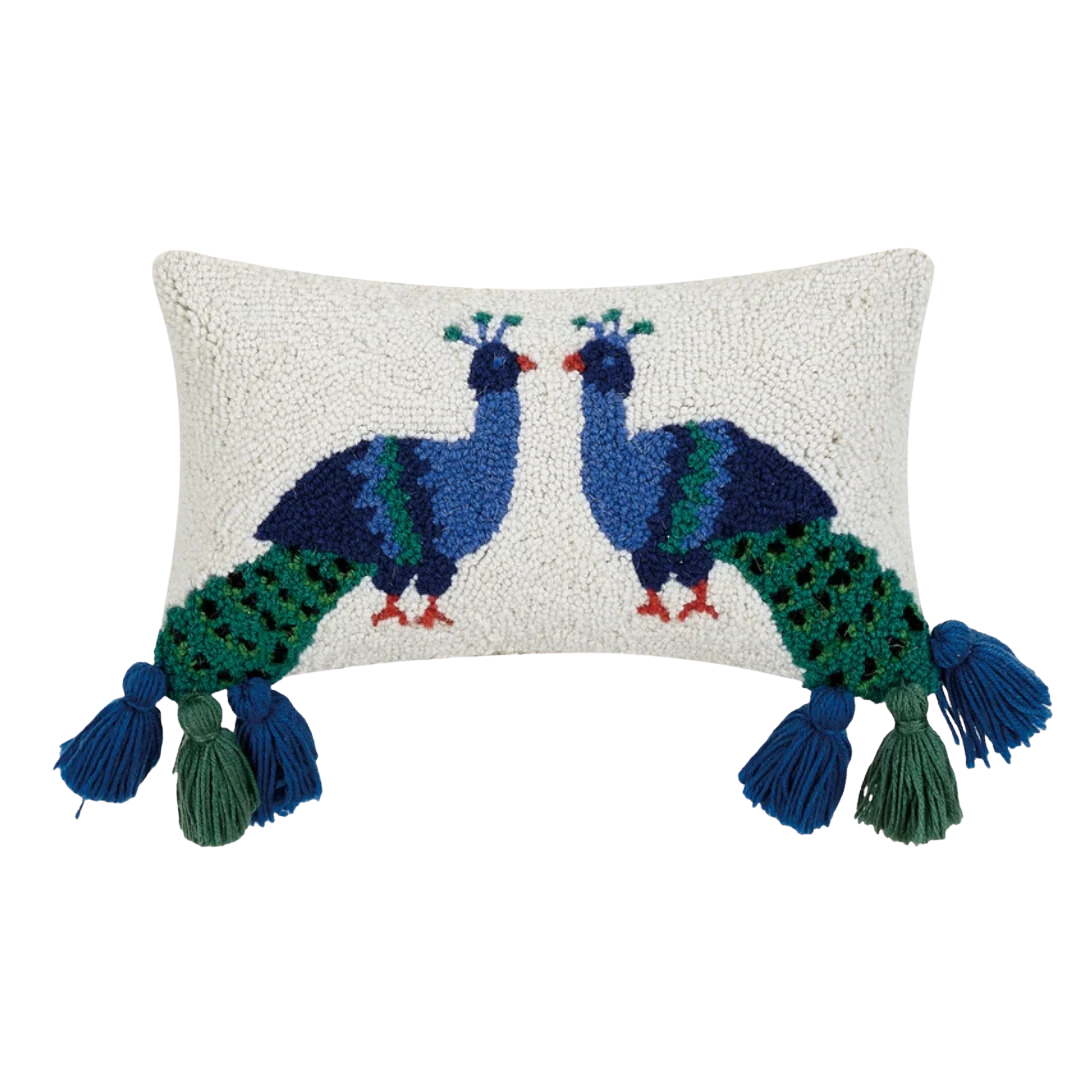 Peacock Cushion