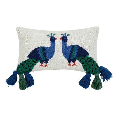 Peacock Cushion