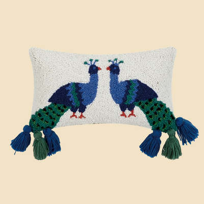Peacock Cushion
