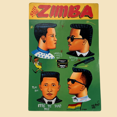 Still Zimba - Ghanaian Barbershop Art