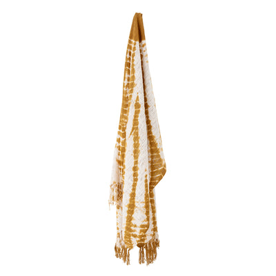 Filo Throw, Yellow, Cotton-1