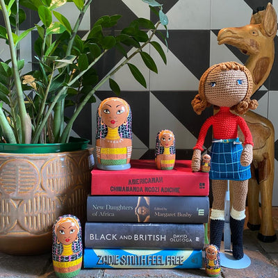 African Russian Doll Set