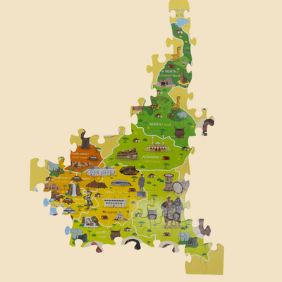 Cameroon Jigsaw Puzzle 100pcs