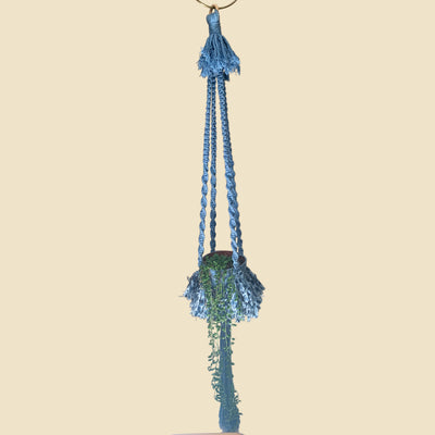 Blue Ayo Festival Plant Hanger