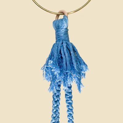 Blue Ayo Festival Plant Hanger