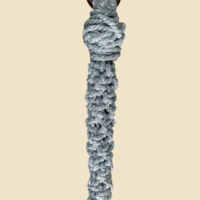 Silver Glitter Plant Hanger
