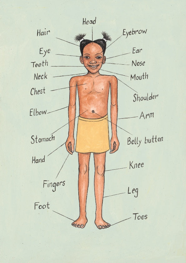 Imani Children's Print (English, French or Swahili)