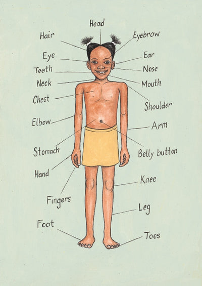 Imani Children's Print (English, French or Swahili)
