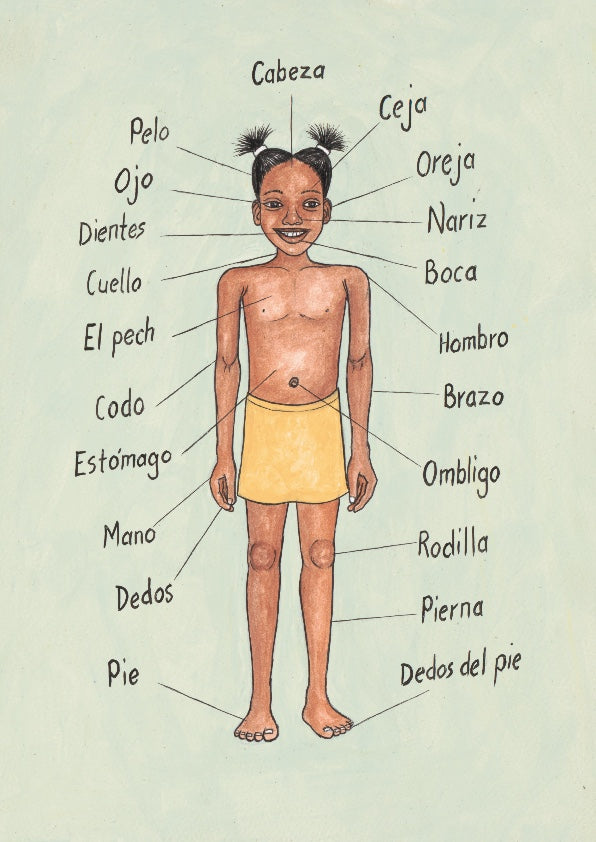 Imani Children's Print (English, French or Swahili)
