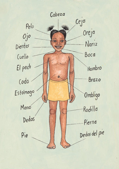 Imani Children's Print (English, French or Swahili)