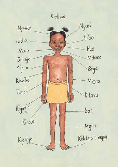 Imani Children's Print (English, French or Swahili)