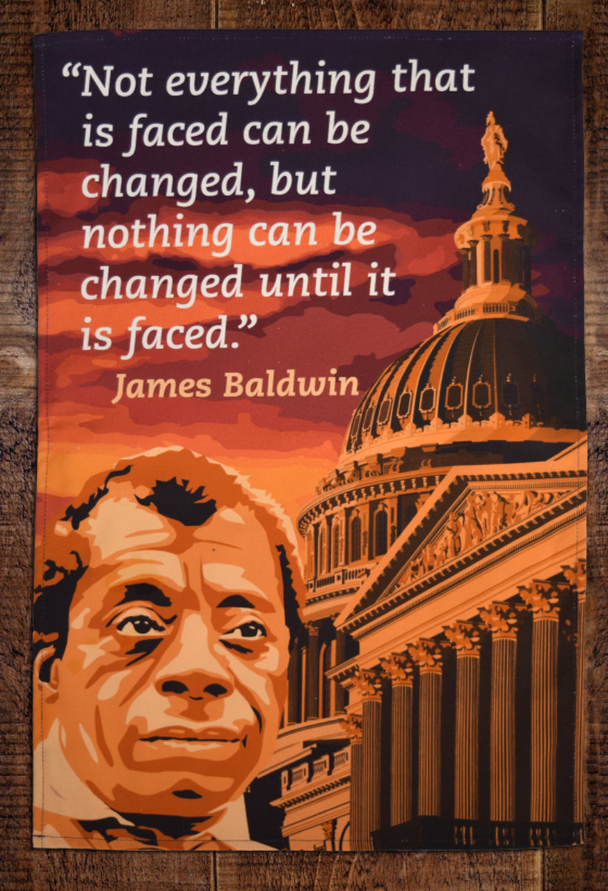 James Baldwin Tea Towel