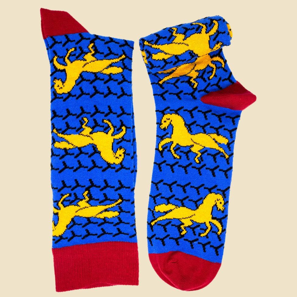 Yaro print socks