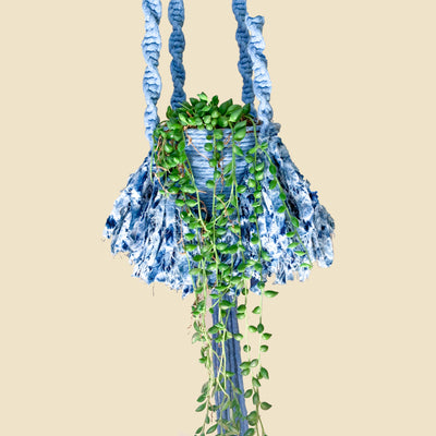 Blue Ayo Festival Plant Hanger