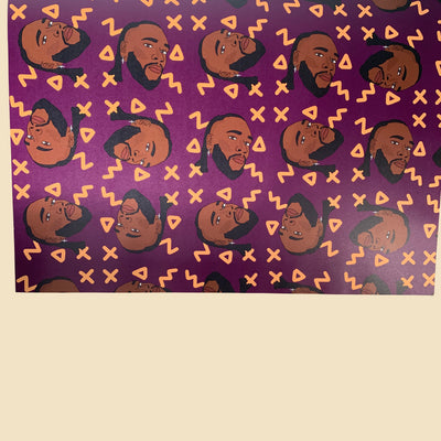 Burna Boy Wrapping Paper.