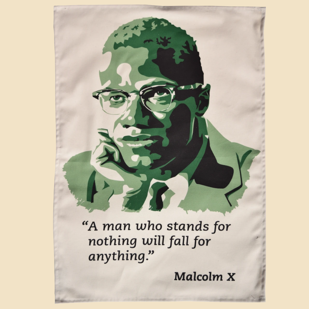 Malcolm X Tea Towel