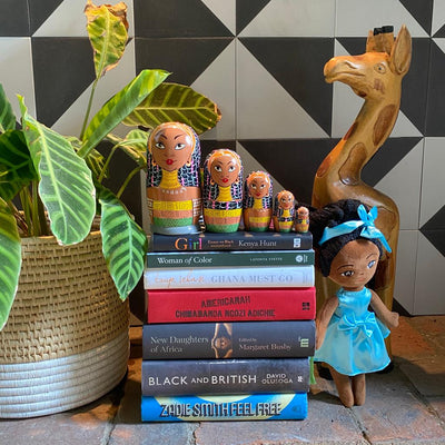 African Russian Doll Set