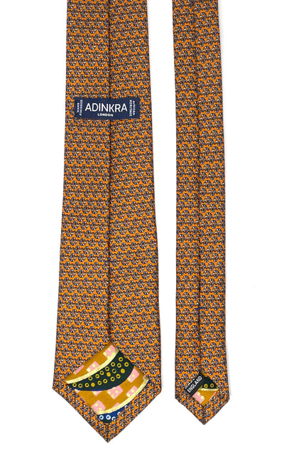 Luxury African Ankara Silk Tie