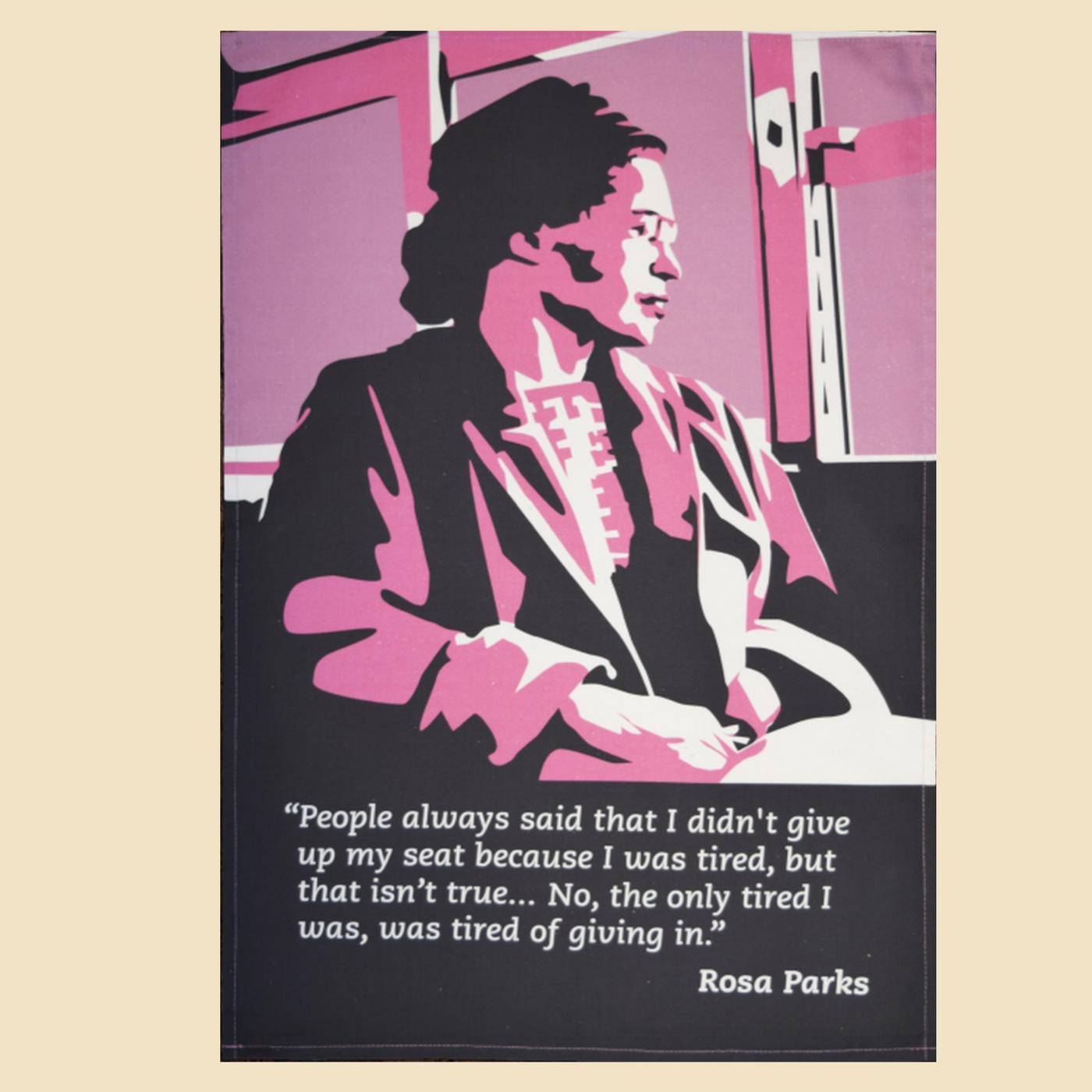 Rosa Parks Tea Towel