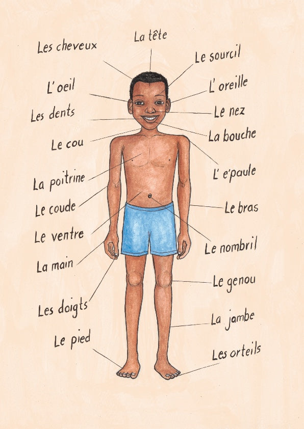 Yaro Children's Print (English, French or Swahili)