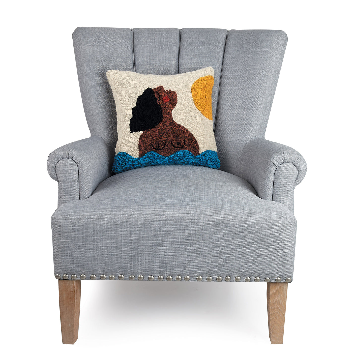 Sunset Lady Cushion