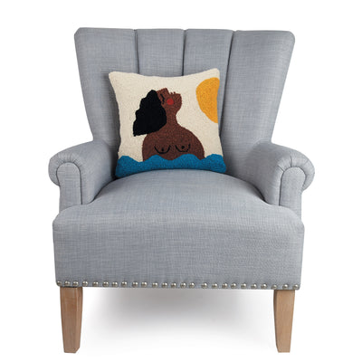 Sunset Lady Cushion