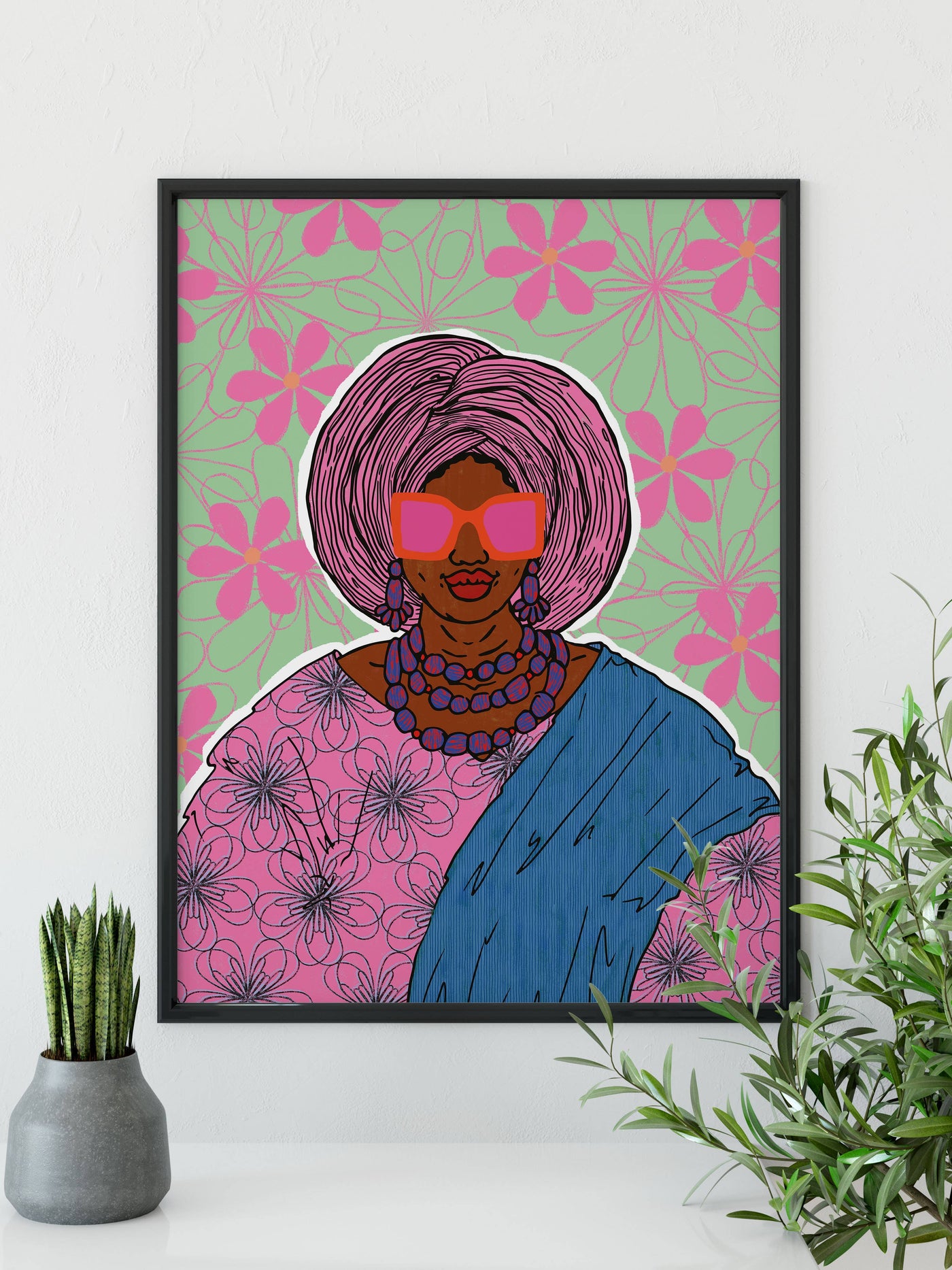 Iya Art Print