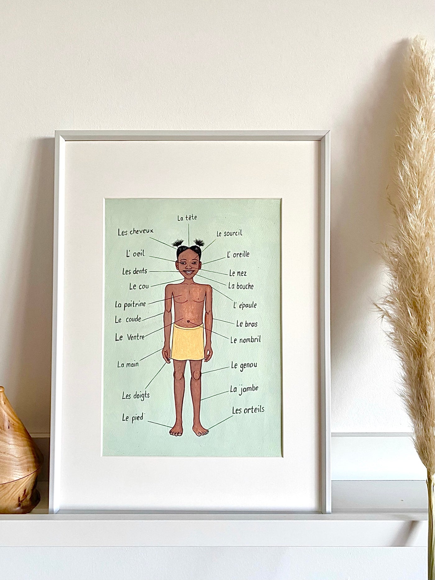 Imani Children's Print (English, French or Swahili)