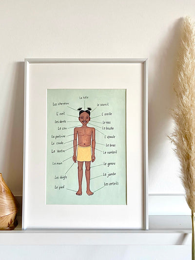Imani Children's Print (English, French or Swahili)