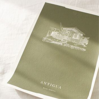 Antigua House Print